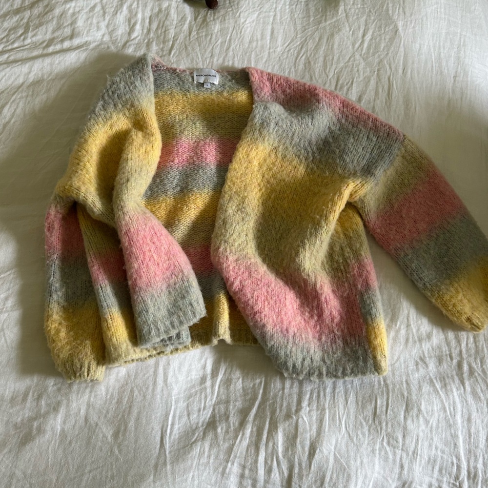 American dreams knit cardigan
